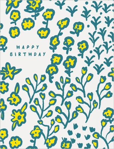 [RC-C-ZLL3310] Card-Wildflowers