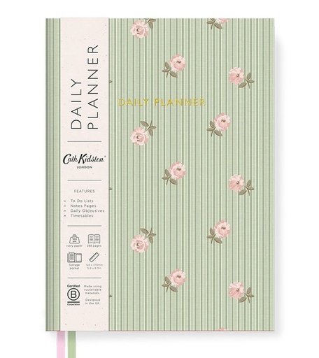 [CK-SN-7-PL-A5-14111] Cath Kidston A5 Fabric Daily Planner-Butterfly Ditsy