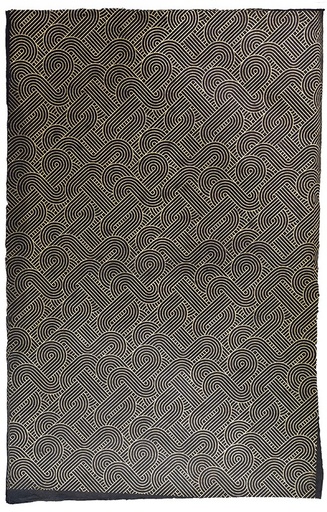 [GI-GSP592-48C] Wrap-Black on Gold