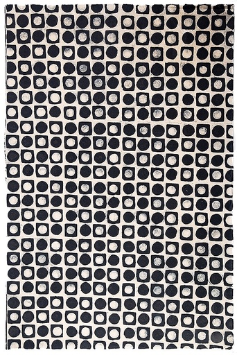 [GI-GSM250-47] Wrap-Batik Check and Circles
