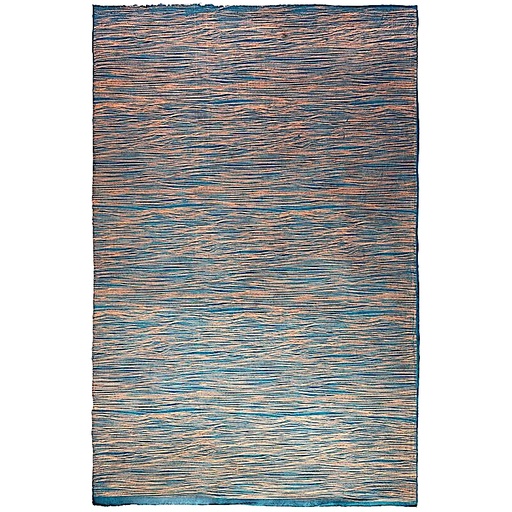 [GI-GSP461-90] Wrap-Wavy Lines Copper on Teal