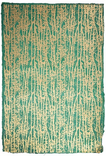 [GI-GHS-029] Wrap-Bamboo Gold on Green
