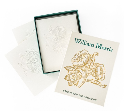 [PO-SN-382] Boxed Notecards-William Morris