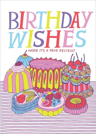[GT-C-BD492] Card-Birthday Wishes