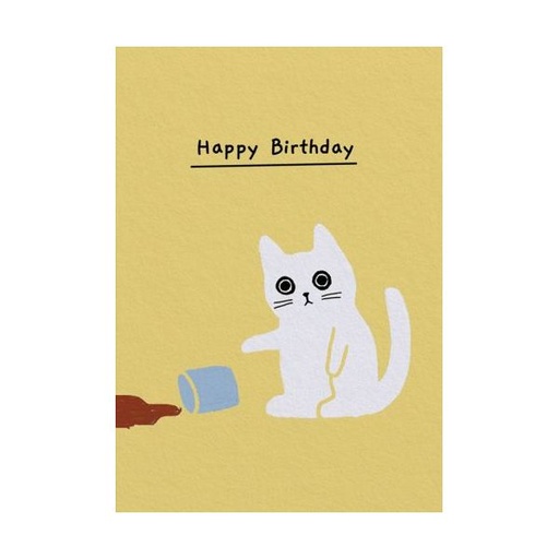 [OD-MC-KT14010] Mini Card-Spill Kitten