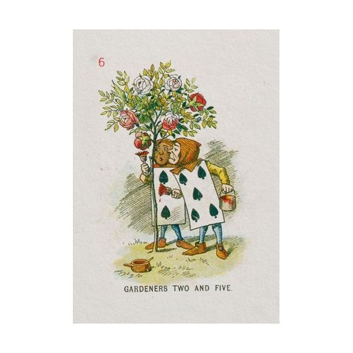 [OD-MC-VA14362] Mini Card-Painting The Roses