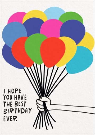 [OD-C-ASH11165] Card-Best Birthday Ever