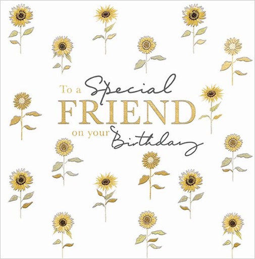 [GB-C-SA1890-LD] Foil Card-Special Friend Birthday