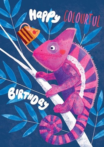 [RD-C-BD123] Card-Colourful Birthday