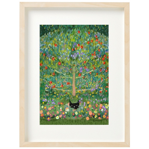 [NG-LW-075] Art Print-Klimt Apple Tree