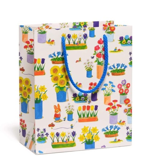 [RC-W-WBM-RSC3420] Gift Bag Medium-Busytown Flowers