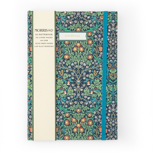 [WM-SN-2-A5-01] William Morris A5 Journal-No.1