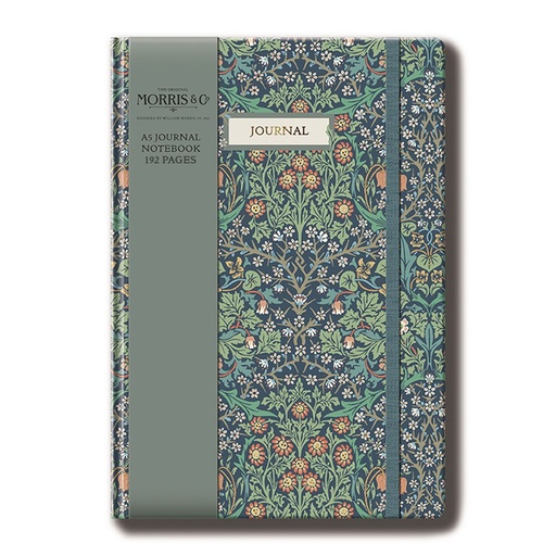 [WM-SN-2-A5-01] William Morris A5 Journal-No.1