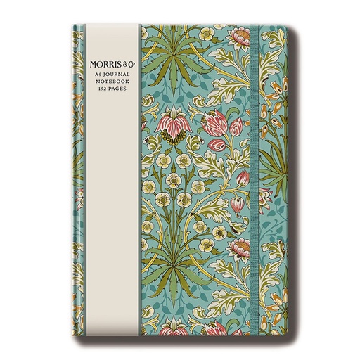 [WM-SN-1-A5-17] William Morris A5 Hardcover Notebook-No.3