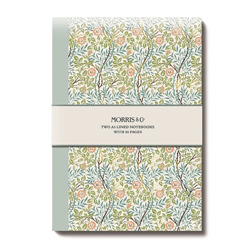 [WM-SN-4-A5-S-30] William Morris A5 Notebook Set-No.1