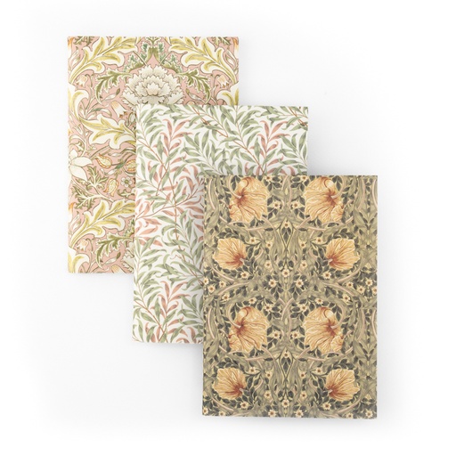 [WM-SN-5-A6-S-07] William Morris A6 Notebook Set No.2