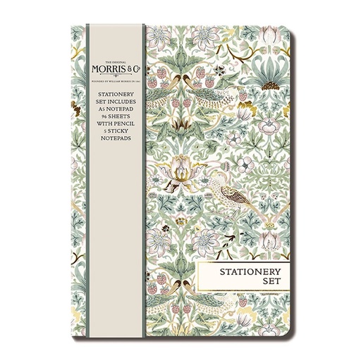 [WM-SP-SS09] William Morris Stationery Set-No.1