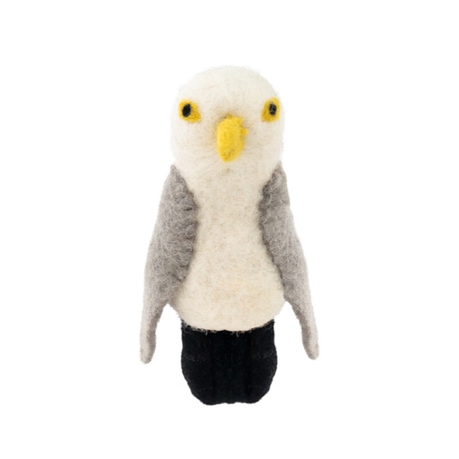 [GI-FP-BA010] Finger Puppet-Felt Seagull