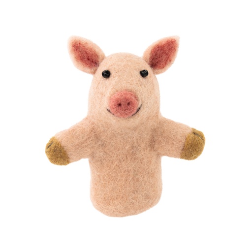 [GI-FP-AF004] Finger Puppet-Felt Pig
