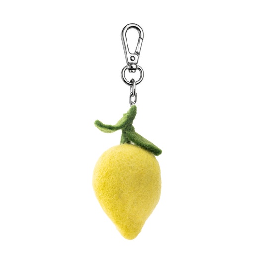 [GI-KC-FR001] Key Chain-Felt Lemon