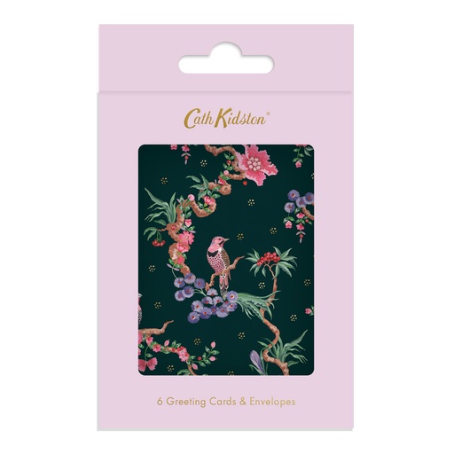 [CK-CMP-13921] Cath Kidston Mini Card Pack-Birds and Berries