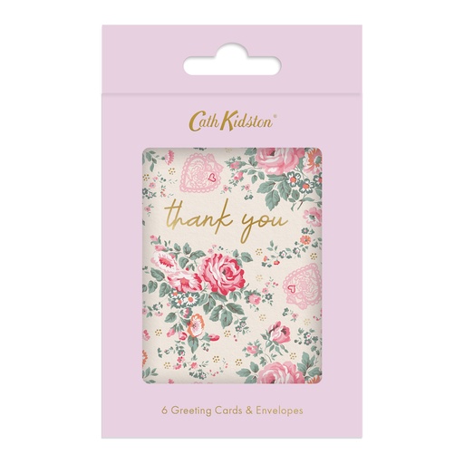 [CK-CMP-13922] Cath Kidston Mini Card Pack-Hackney Rose