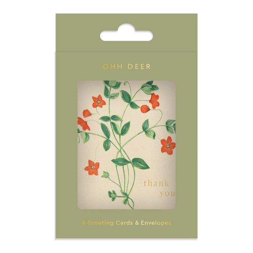 [OD-CMP-14230] Mini Card Pack-Among The Flowers 