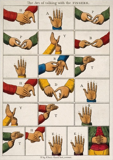 [PB-C-0810] Card-Talking Fingers
