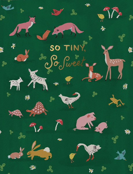 [RC-C-KRL1769F] Foil Card-Tiny Animals