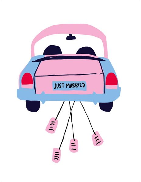 [BB-C-0401] Card-Just Married