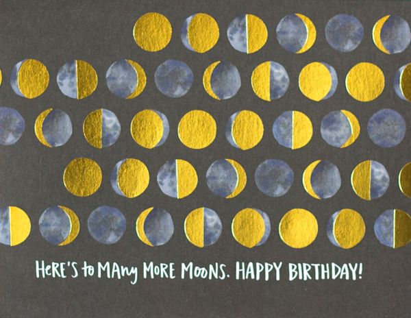 [OC-C-200544] Foil Card-Many Moons Birthday