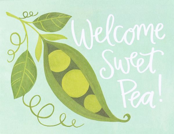 [OC-C-200549] Card-Sweet Pea