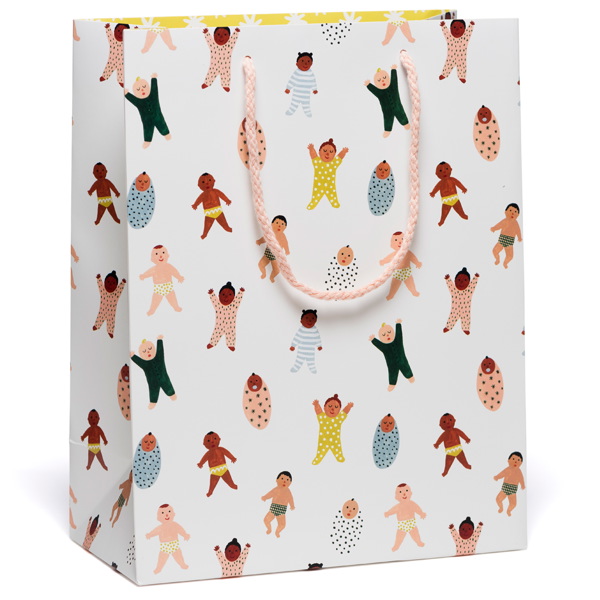 [RC-W-WBL-PUG1883] Gift Bag Large-Beautiful Baby