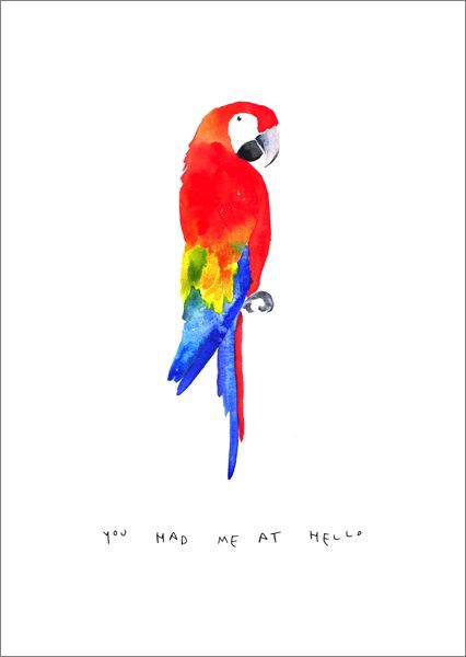 [BI-C-107] Card-You Had Me At Hello