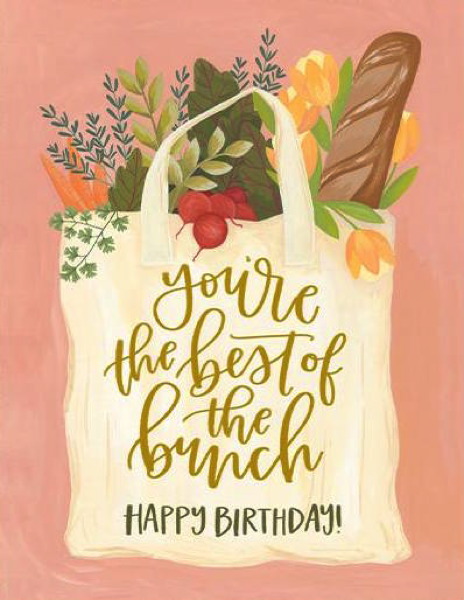 [OC-C-200640] Card-Best of The Bunch Birthday