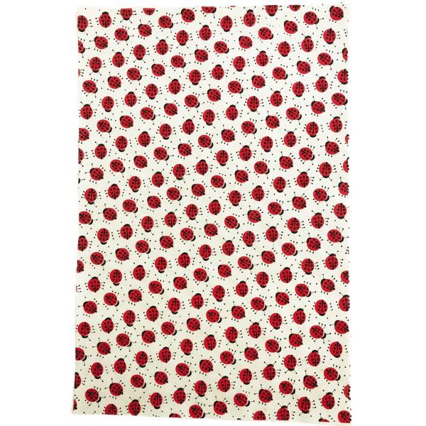 [GI-GSP555-08] Wrap-Lady Bug Red Black On Natural