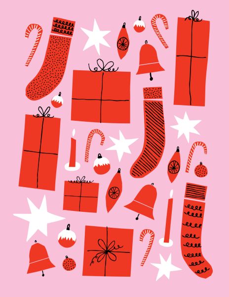 [BB-XC-0634] Card-Festive Favourites