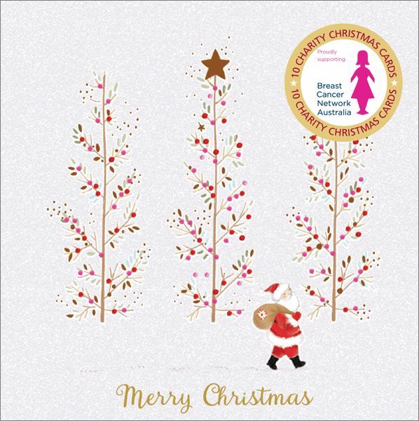 [VE-XCP20015] Christmas Card Wallet-BCNA-Merry Santa