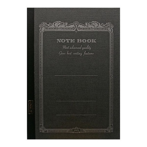 [AA-C2-CD15BK] CD Notebook-B5 Lined Black
