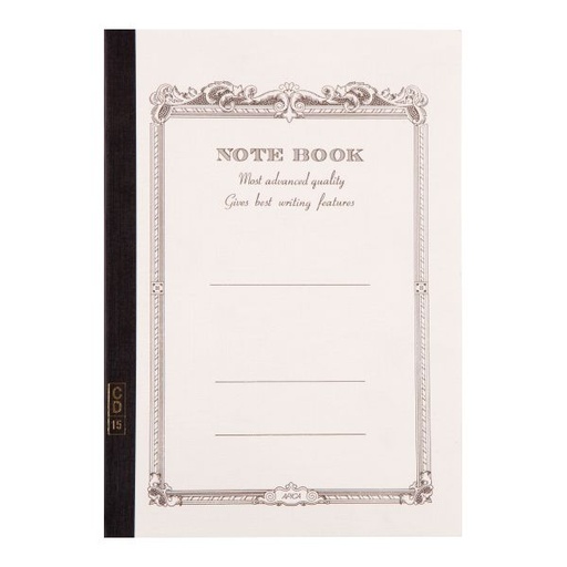 [AA-C2-CD15WN] CD Notebook-B5 Lined White