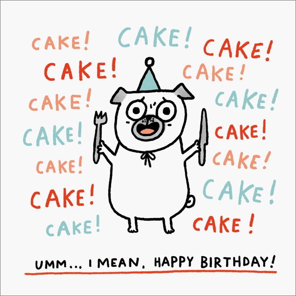 [OD-C-GE4911-SQ] Card-Cake!Cake!Cake!