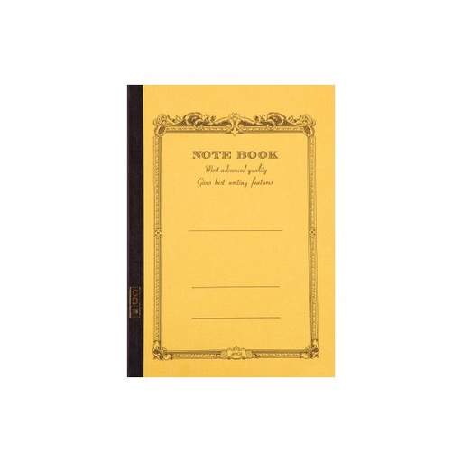 [AA-C5-CD10MU] CD Notebook-A6 Lined Mustard