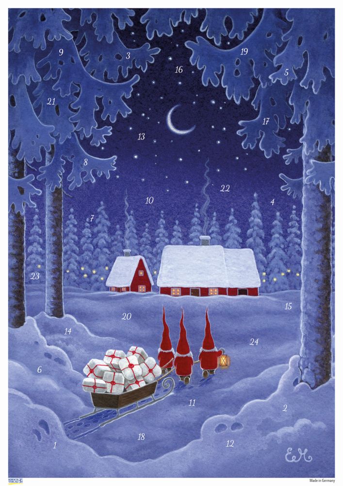 [KV-XCAL-4-10503] Advent Cal-Poster-The Lodge
