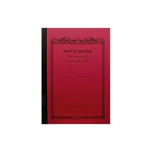 [AA-C5-CD10RN] CD Notebook-A6 Lined Red
