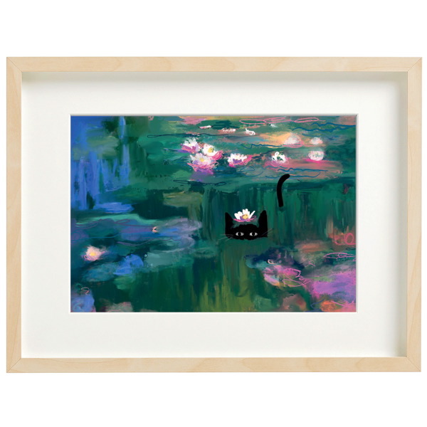 [NG-LW-028] Art Print-Monet Waterlilies