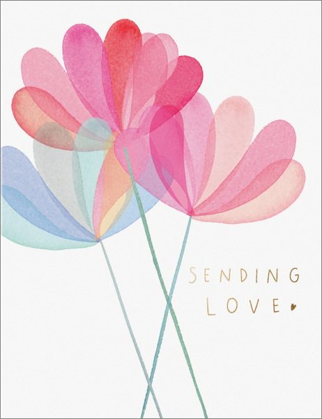 [EF-C-CO0157] Foil Card-Sending Love