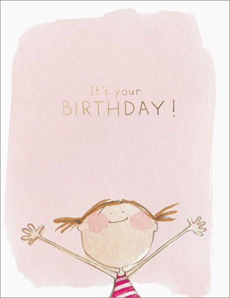 [EF-C-BD0207] Foil Card-It's your Birthday