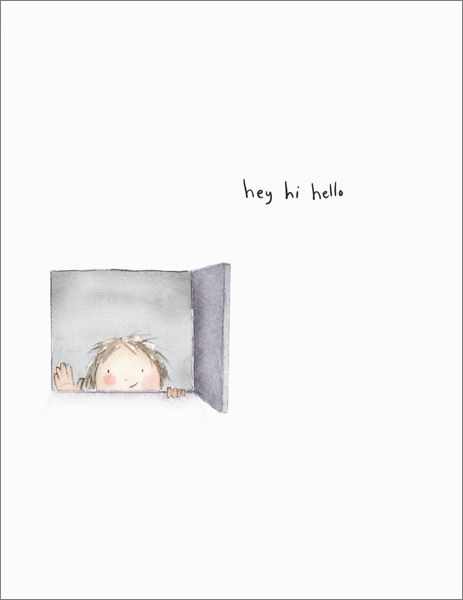 [EF-C-JB0363] Card-Hey Hi Hello