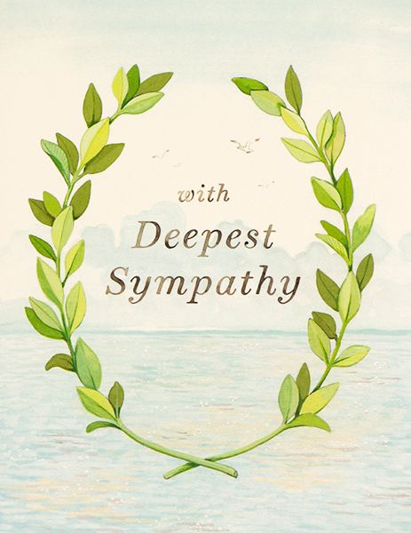 [JJ-C-035] Card-Deepest Sympathy