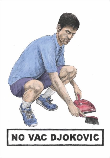 [QG-C-CP325] Card-No Vac Djokovic